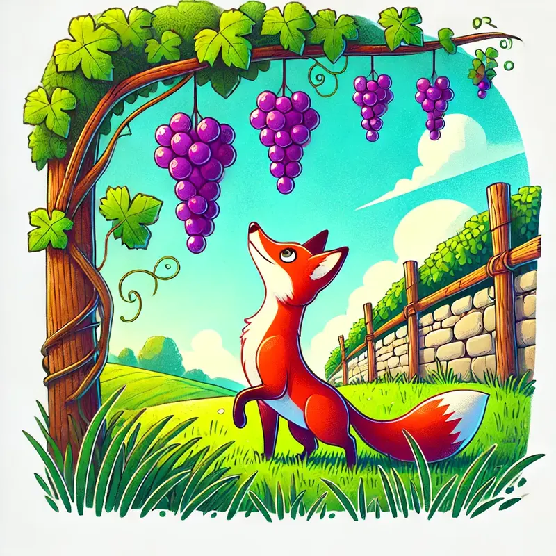 The Determined Fox and the Elusive Grapes: A Tale of Perseverance and Perspective